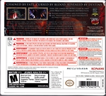 Nintendo 3DS Castlevania Lords of Shadow Mirror of Fate Back CoverThumbnail